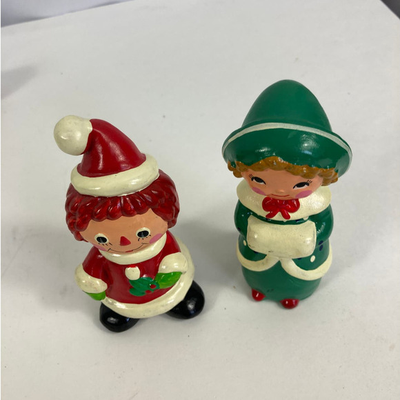 Vintage Wooden Set of Elves - Picture 2 of 6